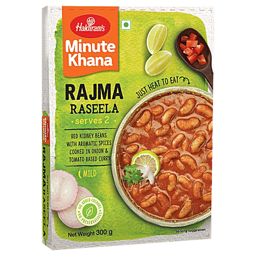 Haldiram's Ready To Eat - Rajma Raseela, 300 g Carton No Added Preservatives, Colours & Flavours