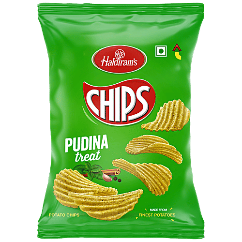Buy Haldiram's Chips Pudina Treat Online at Best Price of Rs 25