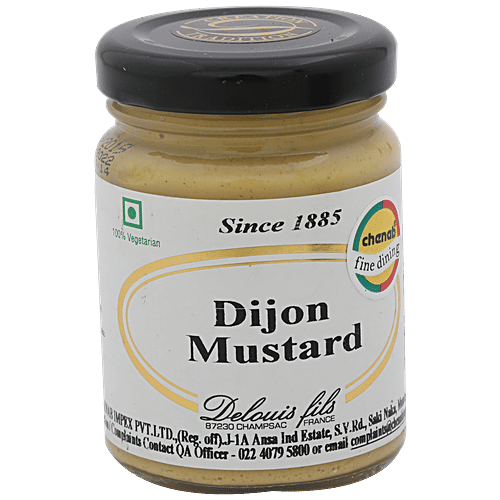 Buy Delouis Strong Dijon Mustard 100 Gm Bottle Online At Best Price of Rs 195 bigbasket