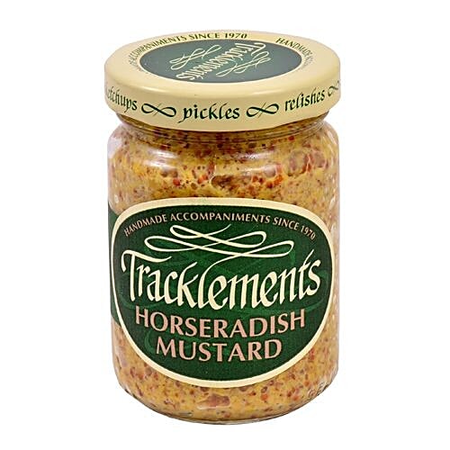 Buy Tracklement Mustard Horseradish 140 Gm Bottle Online at the Best