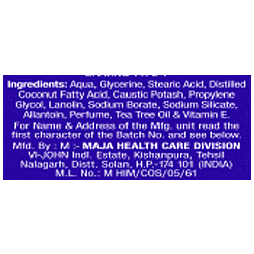 VI-JOHN  Shaving Cream Classic, 125 g Carton Free from Silicones & Parabens