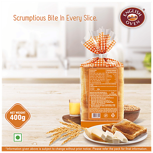 English Oven Sandwich Bread, 400 g Pouch 