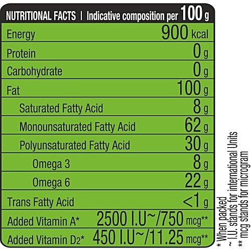 Buy Dhara Refined Vegetable Oil 5 Ltr Can Online at the Best Price