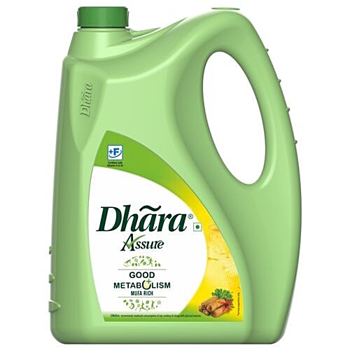 Buy Dhara Refined Vegetable Oil 5 Ltr Can Online at the Best Price of