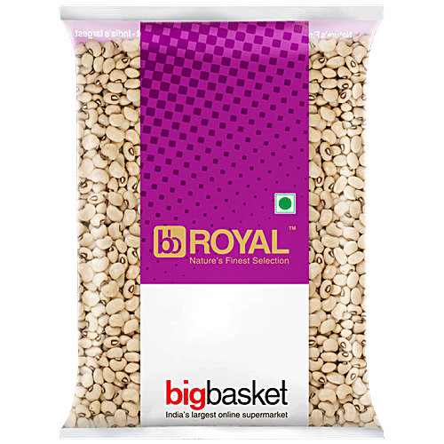 bb Royal Lobia/Alasandee Kaalu - White, 1 kg Pouch 