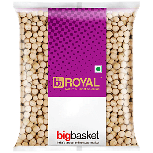 bb Royal White Peas/Ujala Matar, 1 kg Pouch 