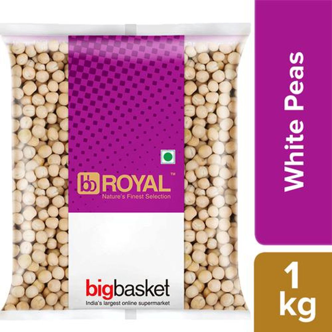 BB Royal White Peas/Bili Batani, 1 kg Pouch