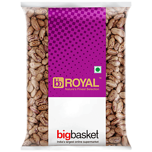 bb Royal Rajma/Capparadavare - White/Chitra, 1 kg Pouch 