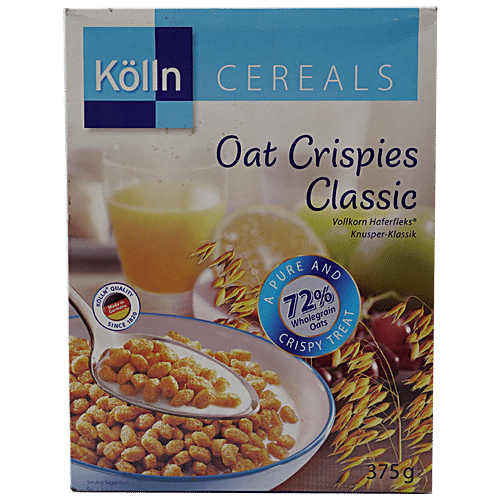 Kolln Oat Crispies - Classic, 375 g Carton 