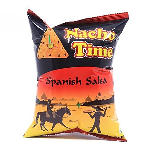 Buy Nacho Chips Tortilla Chips Time Spanish Salsa Online at Best