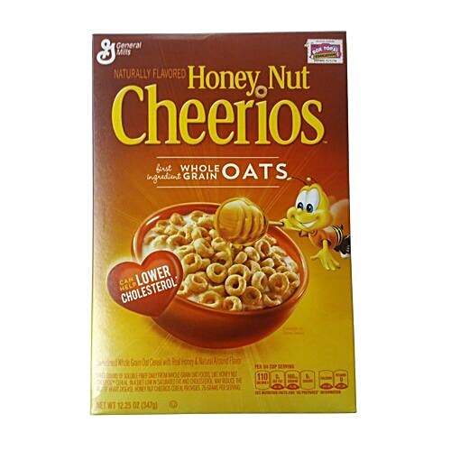 Buy General Mills Cereal Honey Nut Cheerios 347 Gm Carton Online at the