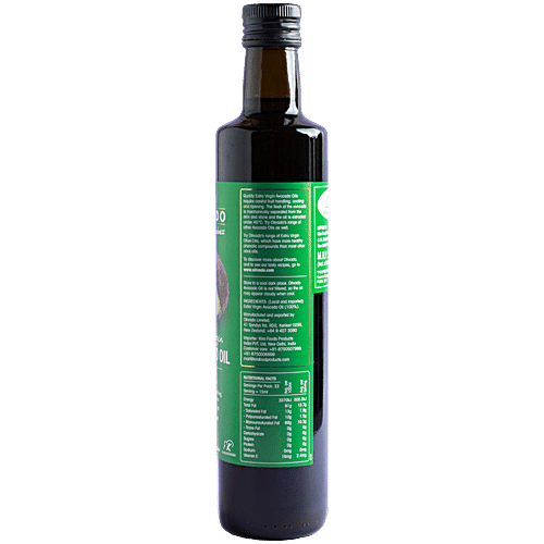 Olivado Extra Virgin Avocado Oil - Rich In Omega 3, 6 & 9, For All High Heat Cooking, 500 ml Bottle