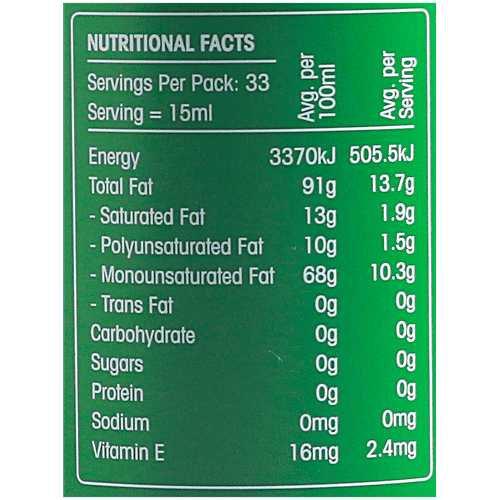 Olivado Extra Virgin Avocado Oil - Rich In Omega 3, 6 & 9, For All High Heat Cooking, 500 ml Bottle
