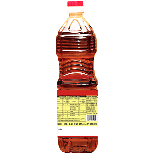 Mahakosh Kachi Ghani Mustard Oil, 850 g Bottle 