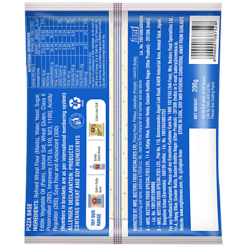 Buy English Oven Pizza Base Online at Best Price of Rs 35 bigbasket