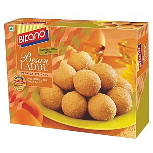 Bikanervala Sweets - Laddu Besan, 500 g  