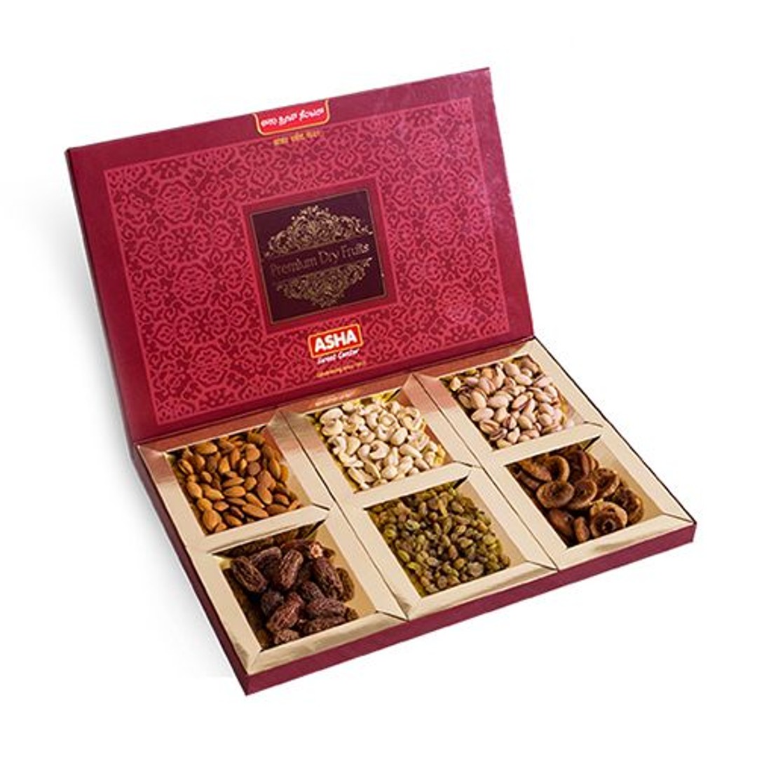Buy Asha Sweets Diwali Dry Fruit Gift Box ASC 126 Online at Best Price of Rs null bigbasket