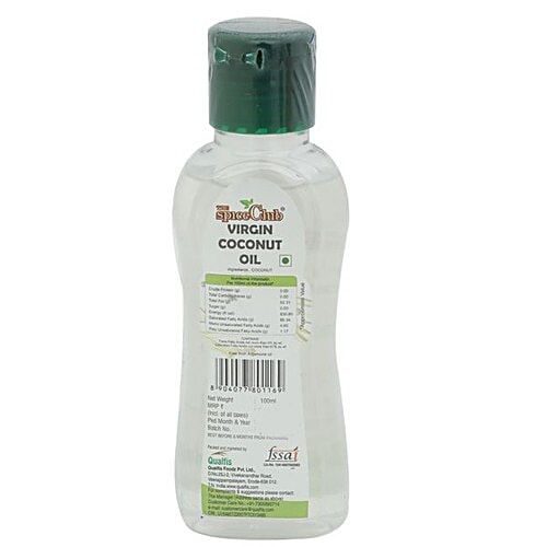 The Spice Club Oil - Virgin Coconut, 100 ml  