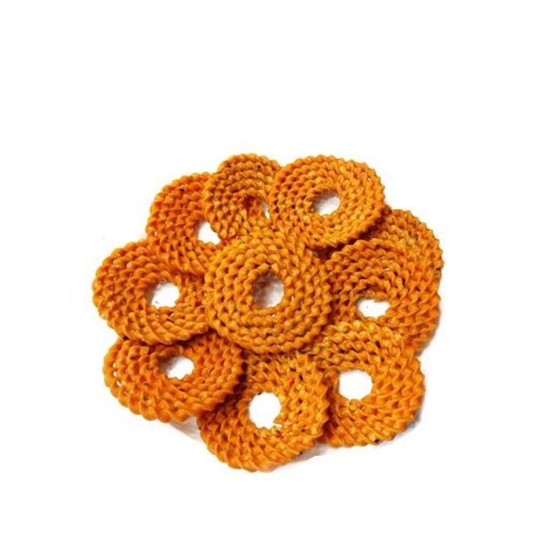 Buy Sri Vasavi Condiments Namkeen Salem Chekli 10 pcs Online at Best