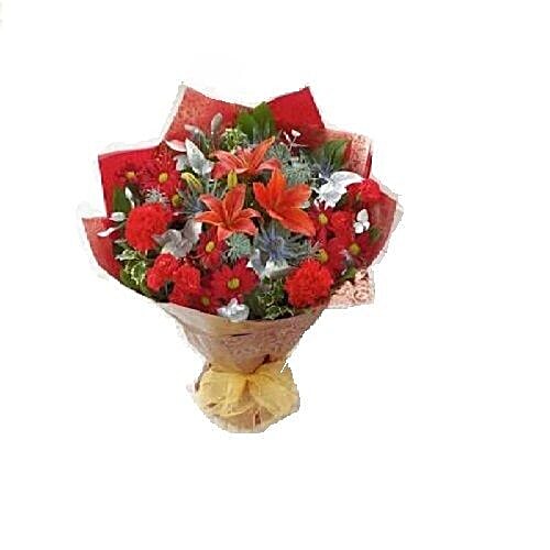 Buy Najma Flora Flower Bouquet Bunch Of Flowers 1 pc Online at Best