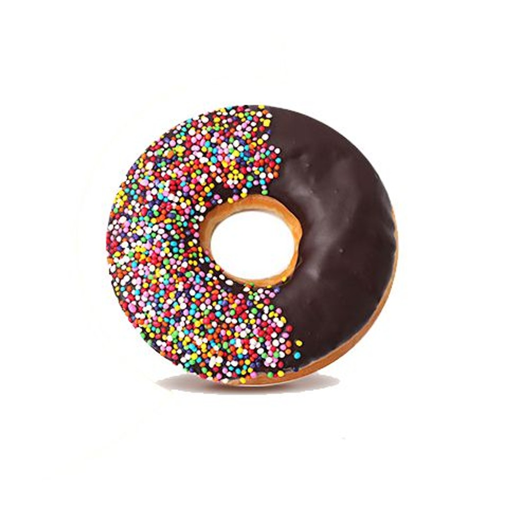 Buy Donut House Donut Dark Chocolate Sprinkles 1 Pc Online at the Best