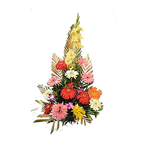 Buy Blooms And Bouquets Thane Flower Bouquet Blushing Beauty 1 Pc