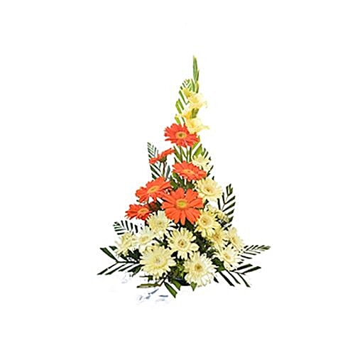 Buy Blooms And Bouquets Thane Flower Bouquet Happy Sunshine 1 Pc Online