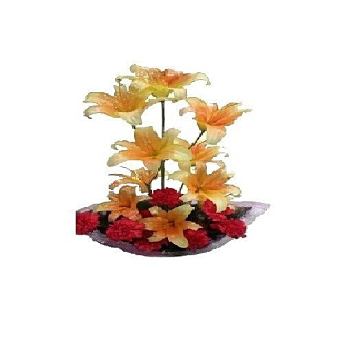 Buy Floral India Flower Bouquet Yellow Lilies Online at Best Price of