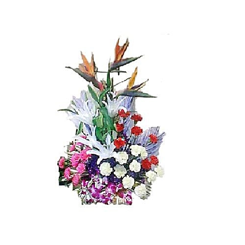 Buy Blooms And Bouquets Malad Flower Bouquet Assorted Flowers 1 Pc