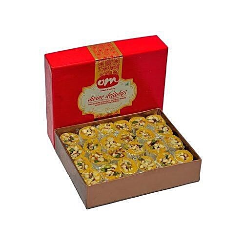 Buy Om Sweets Sweets Kaju Guldasta 500 Gm Online at the Best Price of