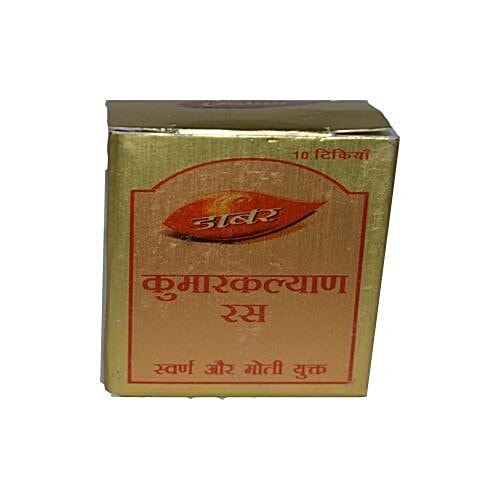 Buy Dabur Tablet Kumar Kalyan Ras 10 Tab Online at the Best Price of Rs