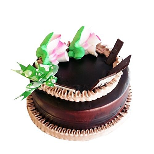 Buy Bakers Pride Fresh Cakes Chocolate Truffle, Eggless 1 kg Online