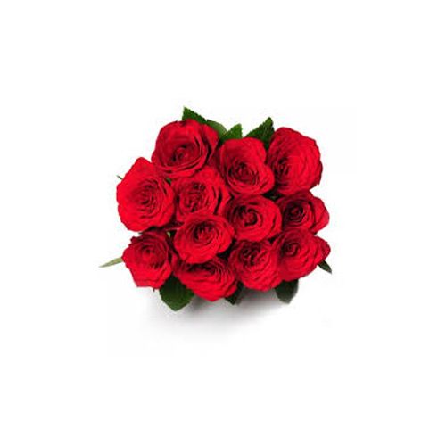 Buy Suraj Florist Flower Bouquet 10 Red Roses Bunch 1 Pc Gilitine Paper  Online at the Best Price of Rs 300 - bigbasket