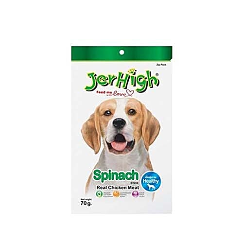 Buy Jerhigh Pet Food Spinach 100 Gm Online at the Best Price of Rs null
