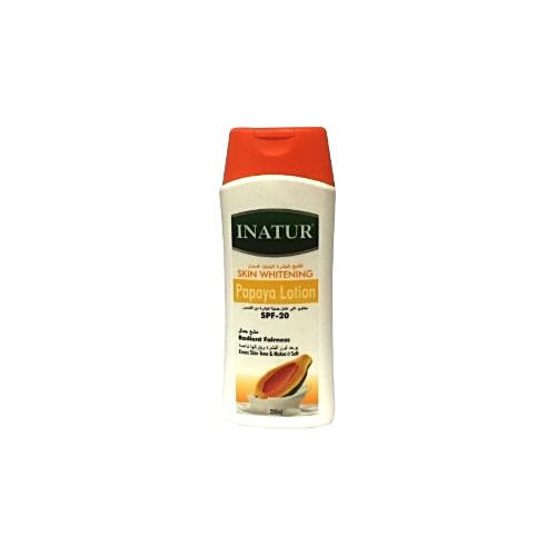 Buy Inatur Papaya Lotion Spf 20 200 Ml Online at the Best Price of Rs null bigbasket