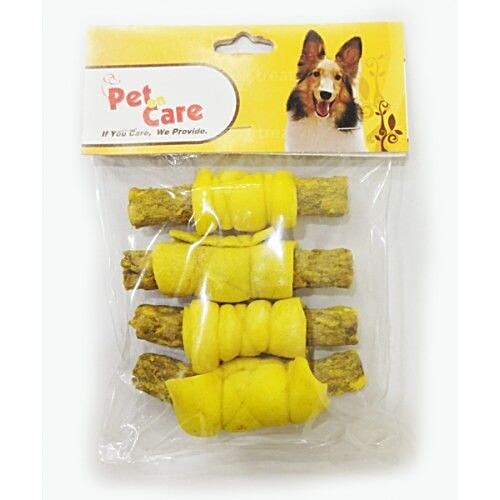 Buy Pet En Care Pet Food Kabab With Raw Hide Chicken 8 Pcs Online at
