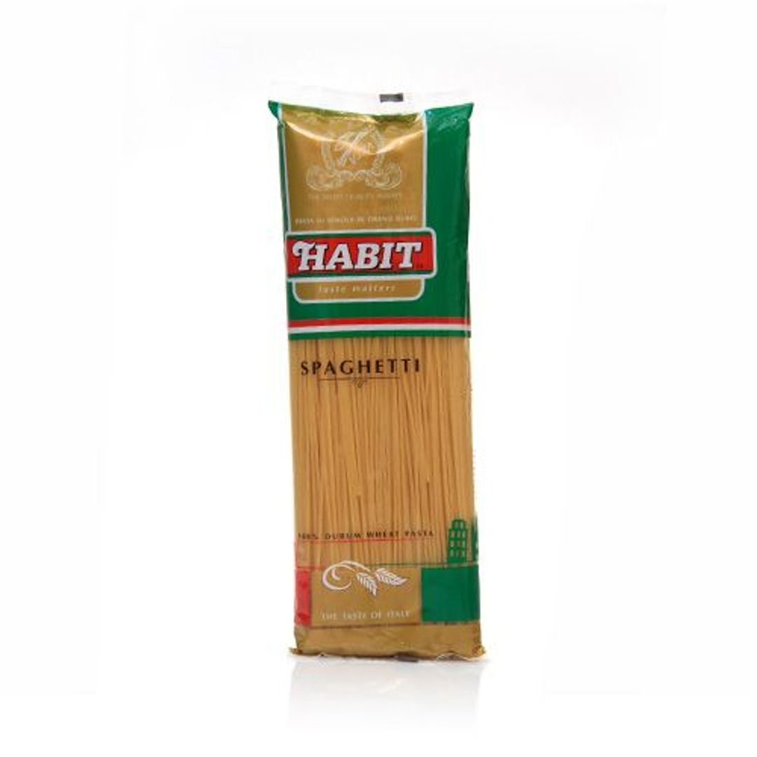 Habit 100% Durum Wheat Pasta - Spaghetti, 500 g 