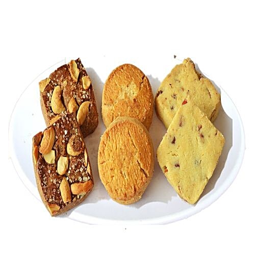 Buy Pista House Biscuits Triple Delight Fruit Osmania Chocolate Cashew