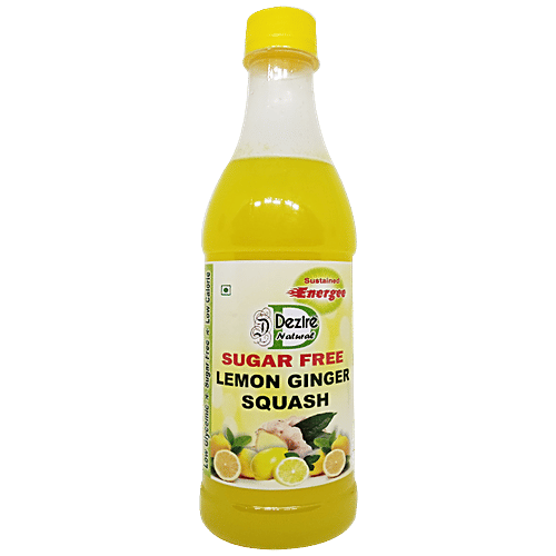 Buy Diabetics Dezire Sugar Free Juice Lemon Ginger Squash Online at