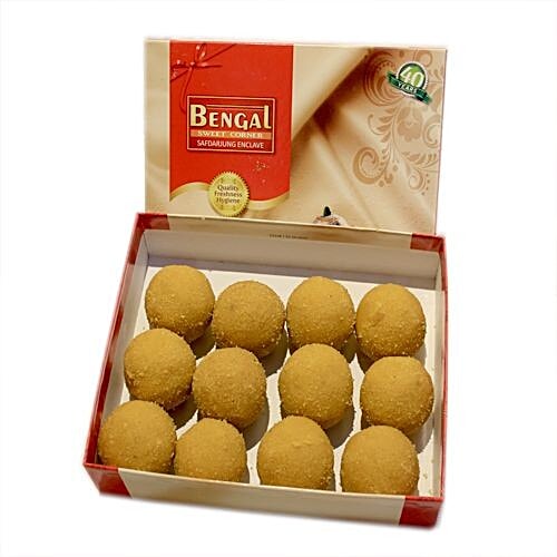 Buy Bengal Sweet Corner Sweets Besan Ladoo Online at Best Price of Rs null bigbasket