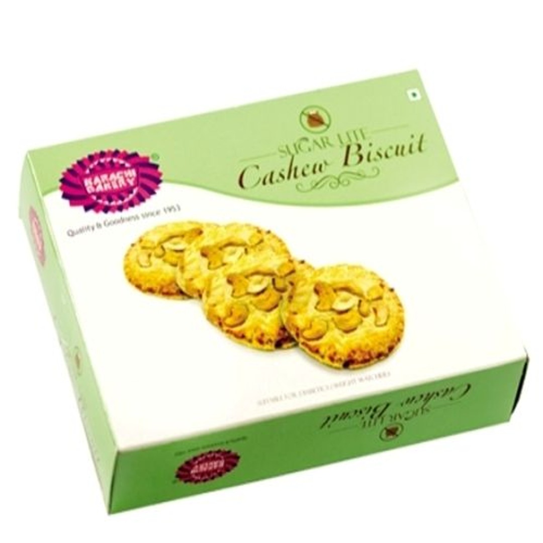 Buy Karachi Bakery Cookies Cashew Biscuits 250 gm Online at Best