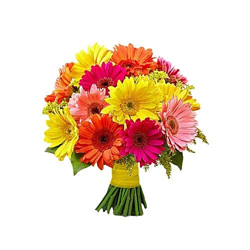 Buy Sangam Flowers & Decoration Flower Bouquet Amber 1 pc Online at
