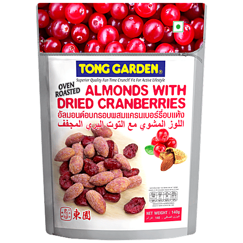 Buy Tong Garden Almonds with Dried Cranberries Online at Best Price of