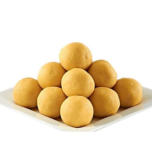 Buy Just Fresh Point Sweets Besan Ghee Laddu 1 kg Online at Best