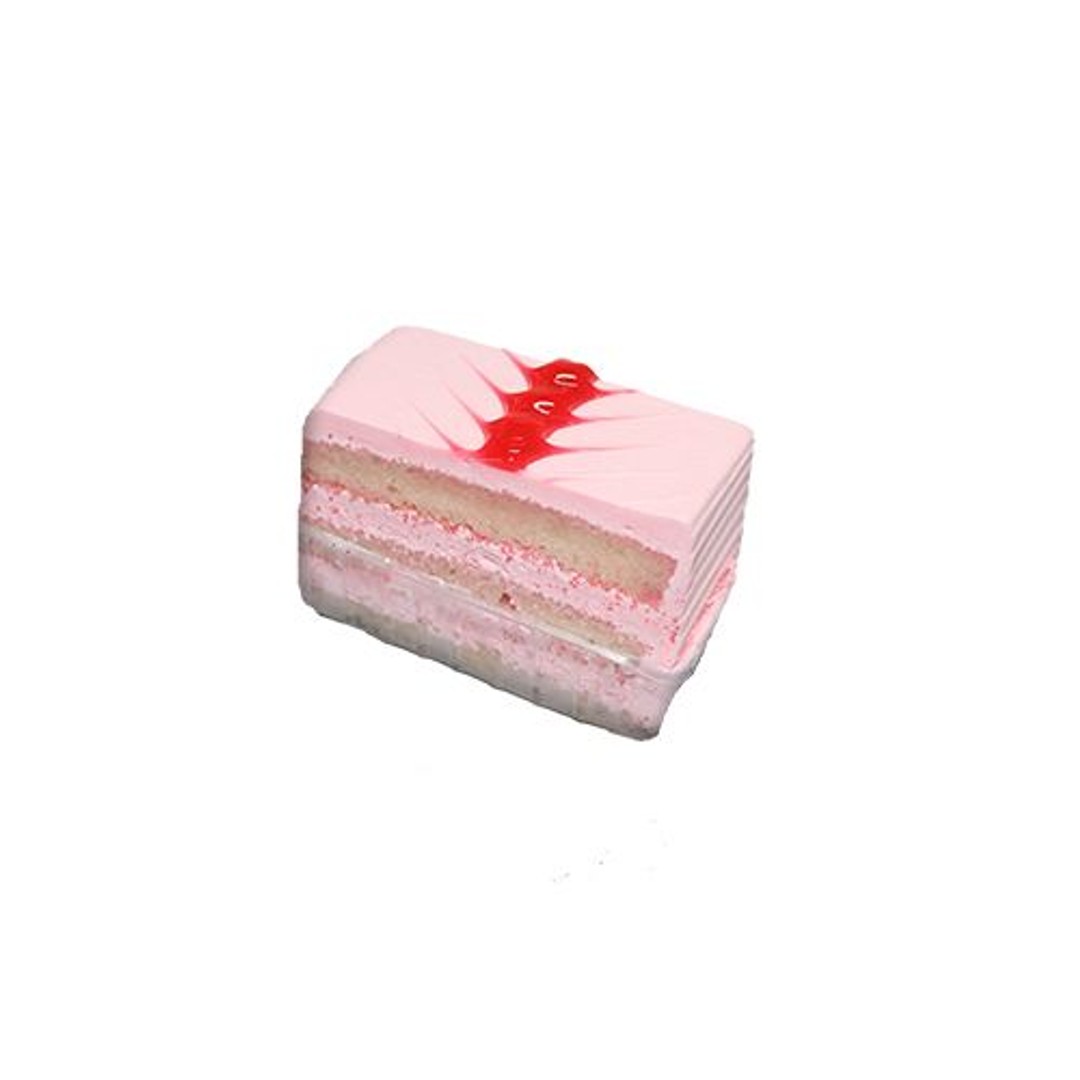 Buy Ribbons & Balloons Pastry Strawberry Fresh Cream, Eggless Online