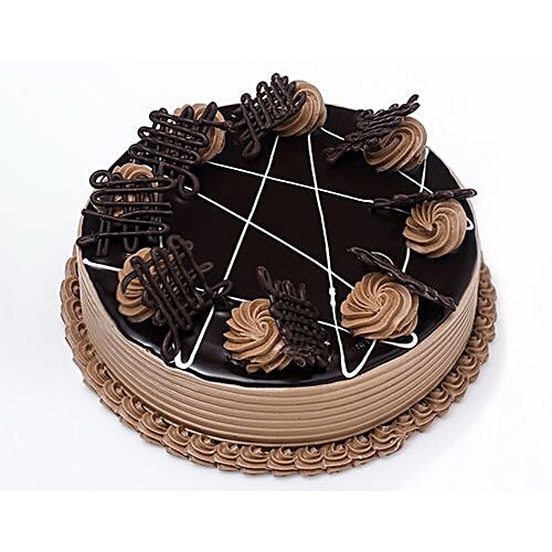 Buy Ribbons & Balloons Fresh Cake Chocolate Butter Cream Online at