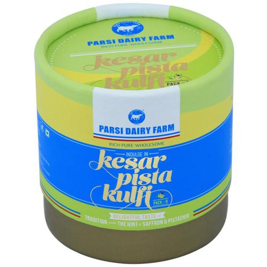Parsi Dairy Farm Kesar Pista Kulfi, 600 g 