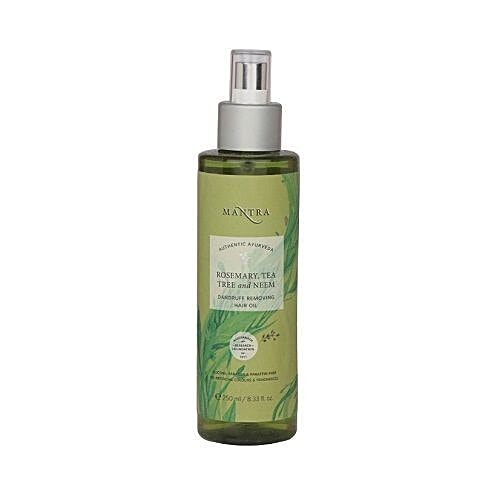Buy Mantra Ayurveda Hair Oil Rosemary Tea Tree Neem Dandruff Removing