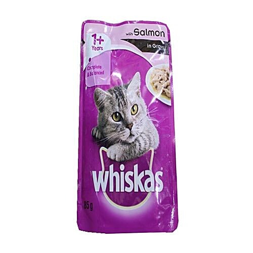 Buy Whiskas Pet Food Kitten, Salmon In Gravy Online at Best Price of