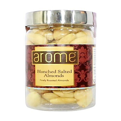 Buy Arome Dry Fruits Blanched Salted Almonds Online at Best Price of